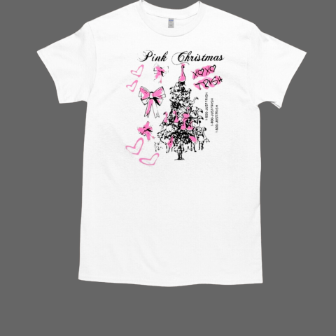 Just Trish Pink Christmas Xoxo Trish T-Shirt