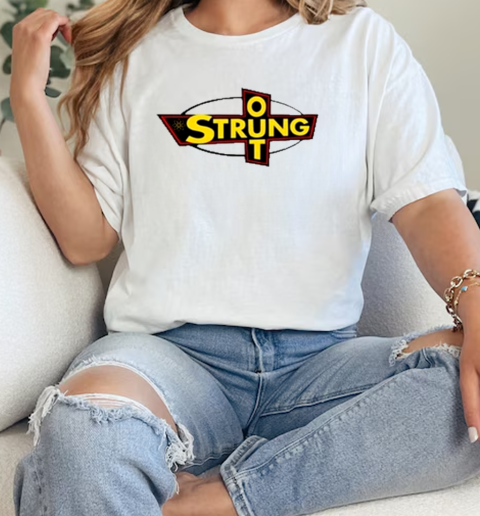 Logo Strung Out Royal Classic  Classic Womens T-shirt