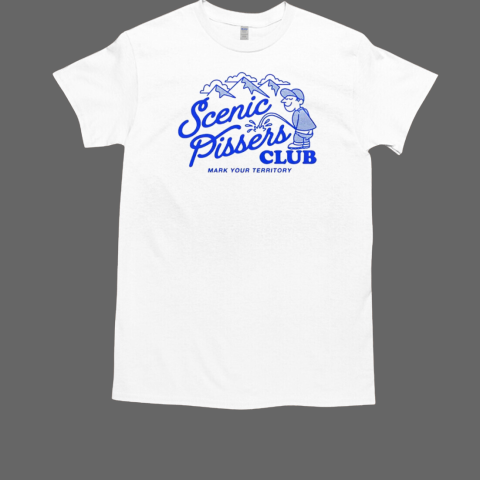 Scenic Pisses Club mark your territory T-Shirt