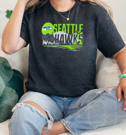 Seattle Seahawks Hometown landscape  Classic Womens T-shirt