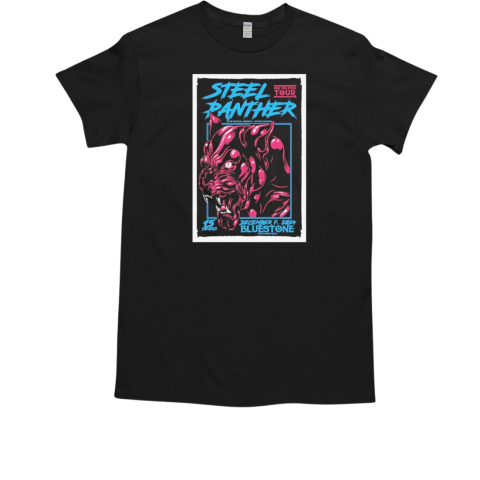 Steel Panther With Stone Horses Dec 7 2024 Columbus OH T-Shirt