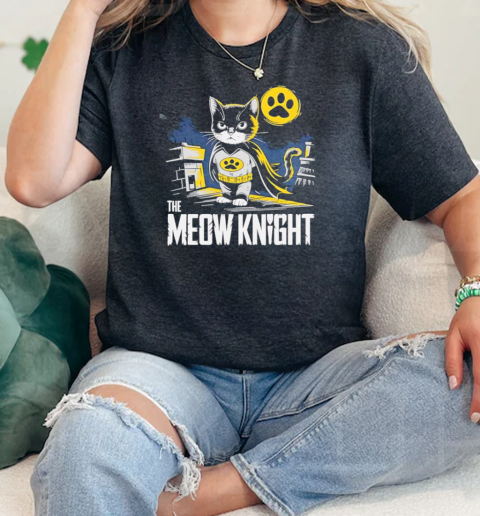 The Feline Hero Meow Knight  Classic Womens T-shirt