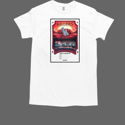 The Killers Australia Tour 2025 T-Shirt