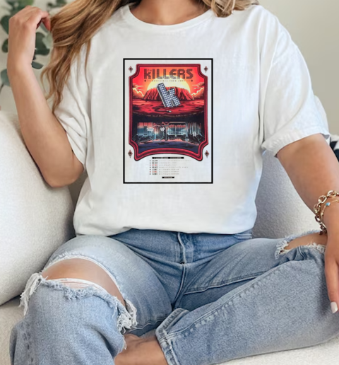 The Killers Australia Tour 2025  Classic Womens T-shirt