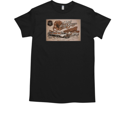 The Red Clay Strays Sep 14 2025 Red Rocks Amphitheatre Morrison CO T-Shirt