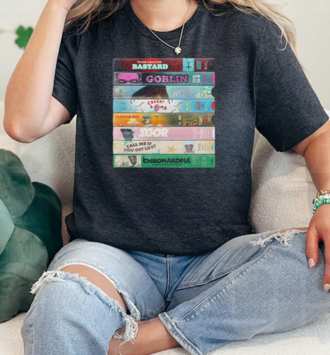 Tyler The Creator VHS Discography  Classic Womens T-shirt