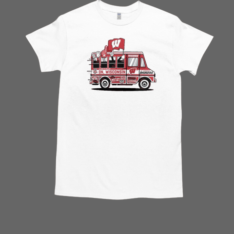 Wisconsin Badgers school bus T-Shirt