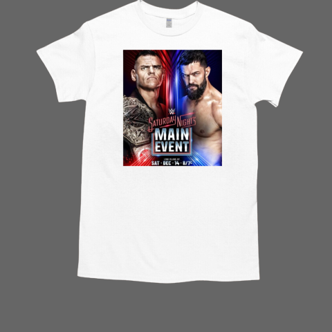 WWE Saturday Night's Main Event Dec 14 2024 Gunther vs Finn Balor Long Island NY T-Shirt