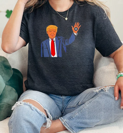 Zach Rector Wearing Trump Xrp  Classic Womens T-shirt