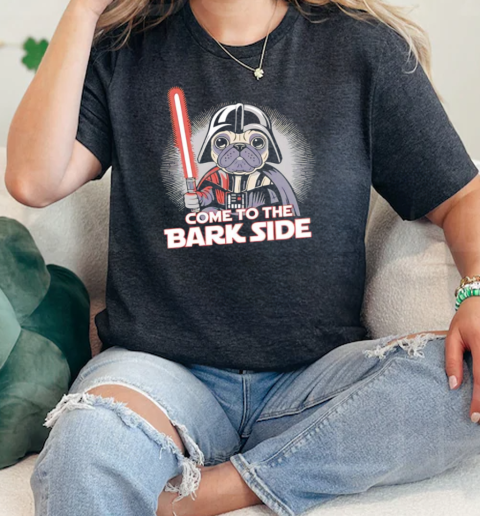 Bulldog join the Bark Side  Classic Womens T-shirt