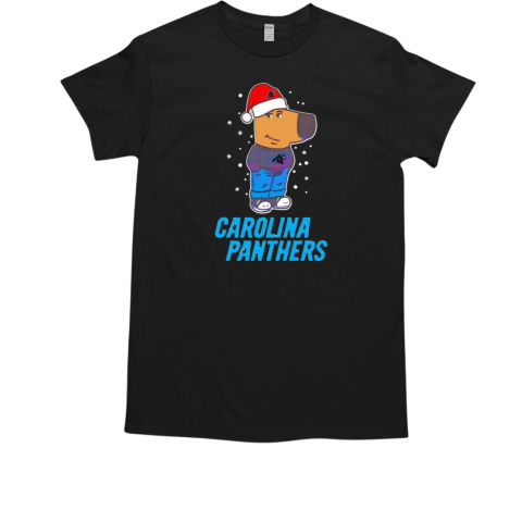 Just a Chill Guy Carolina Panthers Football Christmas T-Shirt