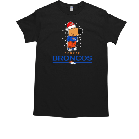 Just a Chill Guy Denver Broncos Football Christmas T-Shirt