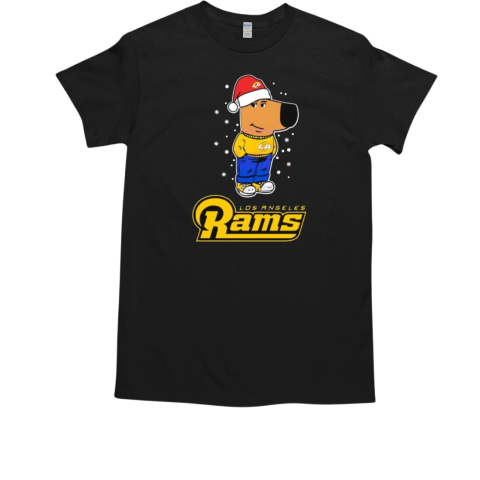 Just a Chill Guy Los Angeles Rams Football Christmas T-Shirt