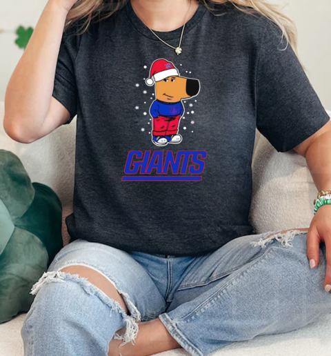 Just a Chill Guy New York Giants Football Christmas  Classic Womens T-shirt