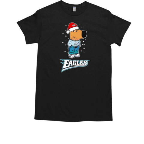 Just a Chill Guy Philadelphia Eagles Football Christmas T-Shirt