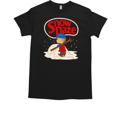 Peanuts Linus snow daze Xmas T-Shirt