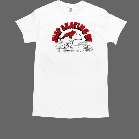 Peanuts Snoopy just skating by T-Shirt