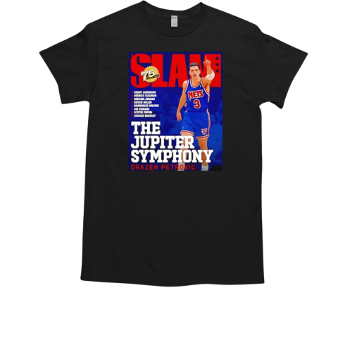 SLAM The Jupiter Symphony Drazen Petrovic T-Shirt