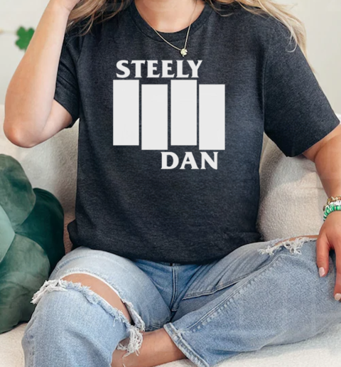 Steely Dan Flag Parody  Classic Womens T-shirt