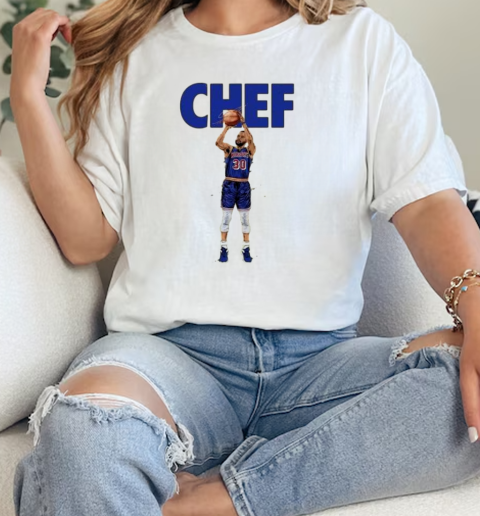 Stephen Curry Golden State Warriors Chef  Classic Womens T-shirt