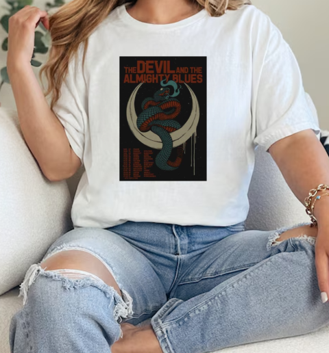 The Devil And The Almighty BLues Summer 2025 Tour  Classic Womens T-shirt