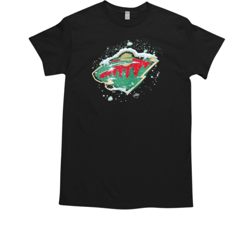 Minnesota Wild Snow Logo T-Shirt