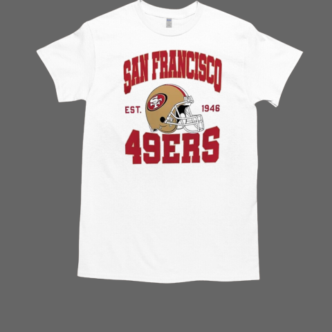 San Francisco 49ers est 1946 helmet T-Shirt