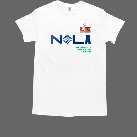 Super Bowl LIX Nola 2025 T-Shirt