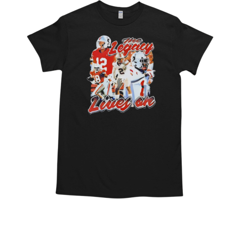 The legacy lives on football T-Shirt