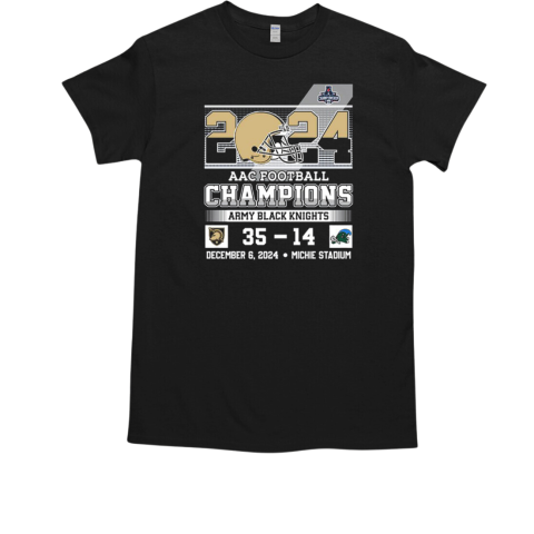 Army Black Knights Football American Athletic Champs 2024 T-Shirt