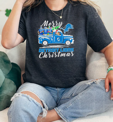 Detroit Lions merry Christmas legends  Classic Womens T-shirt