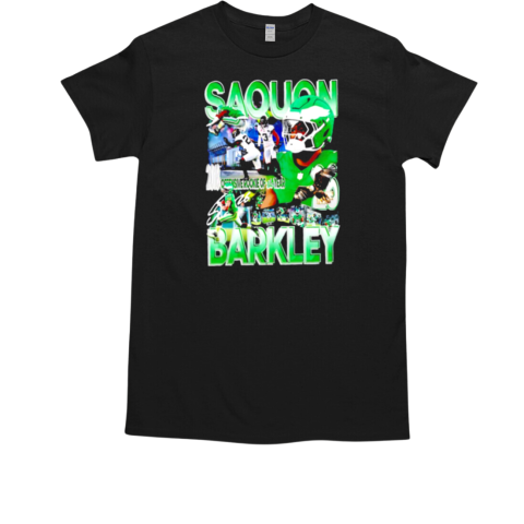 Saquon Barkley 26 Philadelphia Eagles 2018 offensive rookie of the year graphic T-Shirt