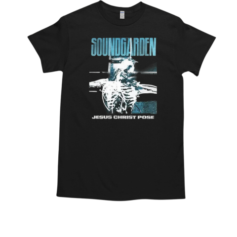 Skeleton Soundgarden Jesus Christ Pose T-Shirt