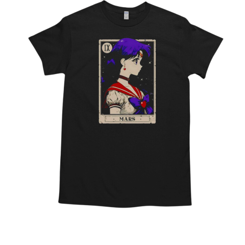 Sailor Mars herald of strength Tarot card T-Shirt