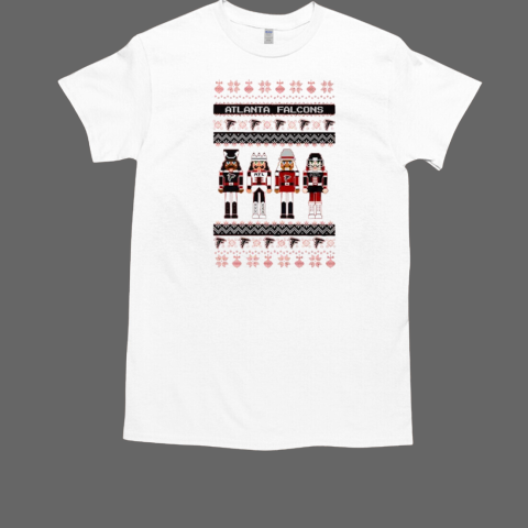 Atlanta Falcons Nutcracker ugly Christmas T-Shirt