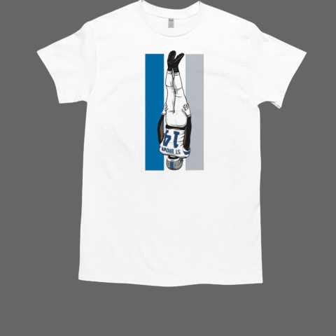 Amon ra St Brown Celly Racing Stripe Detroit Lions T-Shirt