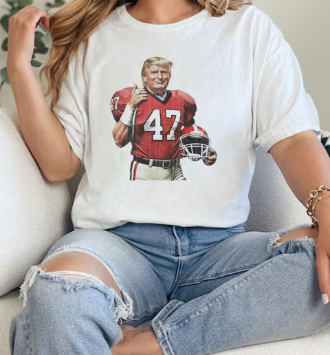 Bulldogs Donald Trump Football  Classic Womens T-shirt