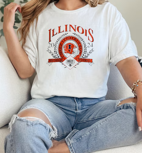 Illinois Fighting Illini Football 2024 Cheez It Citrus Bowl NCAA Division  Classic Womens T-shirt