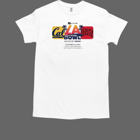 Art Of Sport LA Bowl Matchup California Golden Bears Versus UNLV Rebels On December 18th 2024 Classic T-Shirt