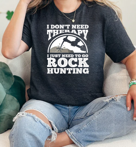 Funny Geologist Mineral Geode Rock Collector Hunting  Classic Womens T-shirt