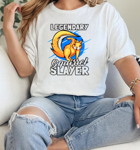 Squirrels Slayers Catching Squirrels Hunters Gifts Hunting  Classic Womens T-shirt