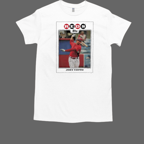 2008 Topps Baseball Joey Votto Reds Homage T-Shirt