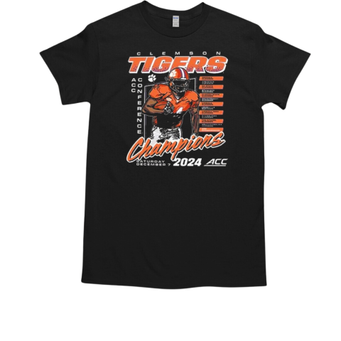 2024 Clemson ACC Champions T-Shirt