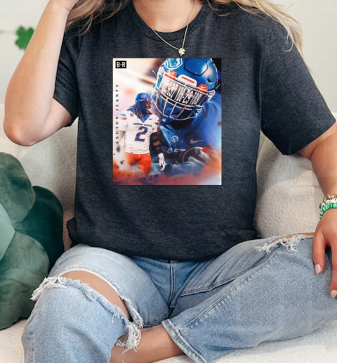 Boise State Broncos Football Ashton Jeanty Historic Season RB1 Bleacher Report  Classic Womens T-shirt