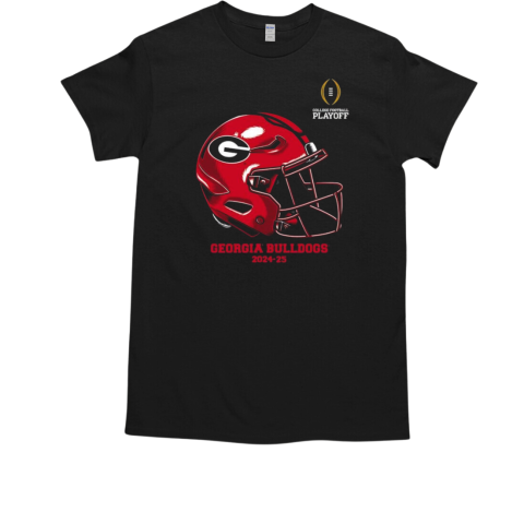 College Football Playoff 2025 Georgia Helmet T-Shirt