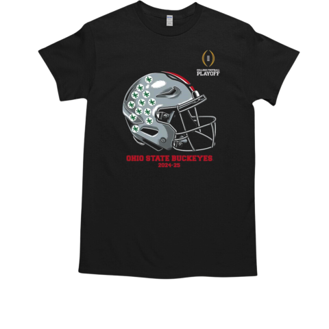 College Football Playoff 2025 Ohio State Helmet T-Shirt