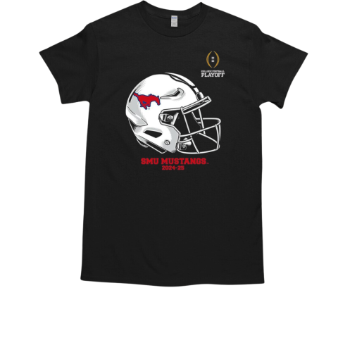 College Football Playoff 2025 SMU Helmet T-Shirt