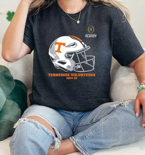 College Football Playoff 2025 Tennessee Helmet  Classic Womens T-shirt