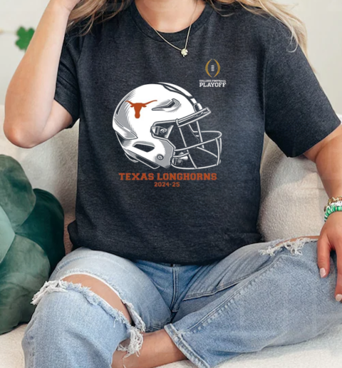 College Football Playoff 2025 Texas Helmet  Classic Womens T-shirt