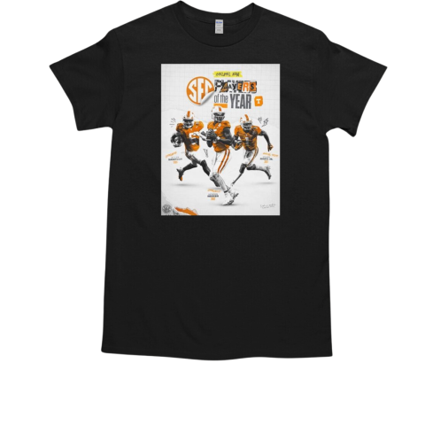 Tennessee Vols Heupel Era SEC player of the year Sampson Jone Jr. Hooker 2024 T-Shirt